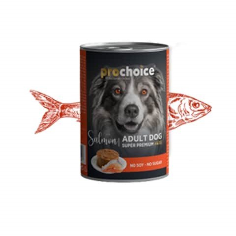 Prochoice Adult Dog Salmon & Rice Pate 400 Grs
