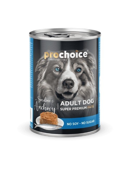 Prochoice Adult Dog Sardines & Anchovy Pate 400Grs