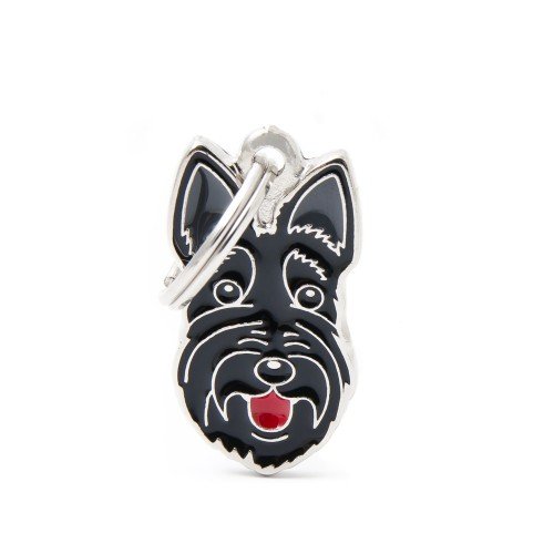 My Family Pet Tag Scottish Terrier Dog ID