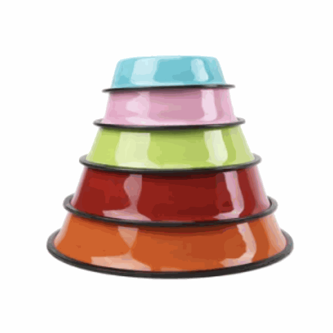 Colored Stainless Steel Bowl