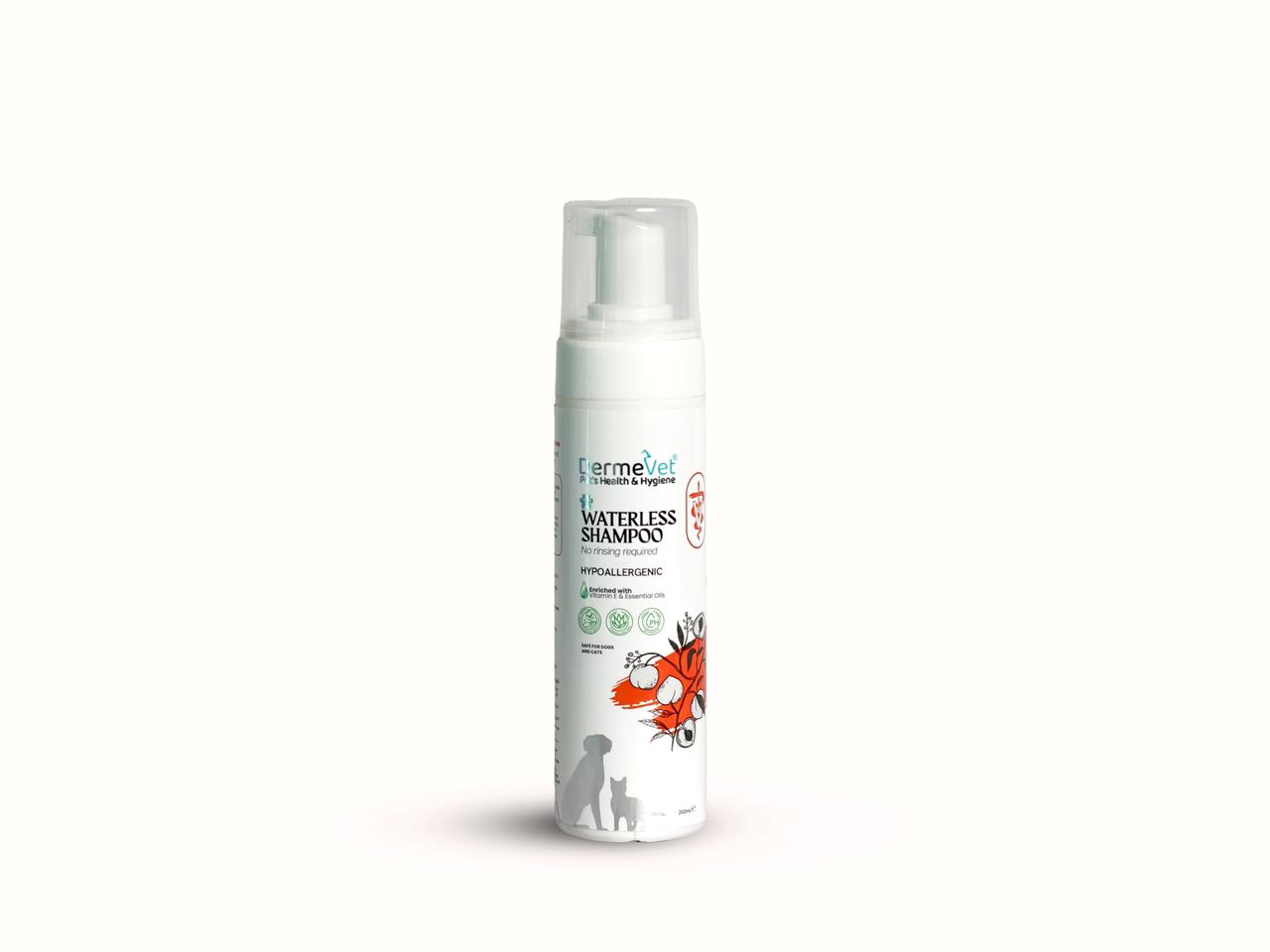 Waterless Foam Shampoo Peach and Papaya 200ml