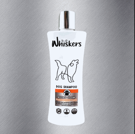 Whiskers Hydro Glow Dogs Shampoo - Peach Yogurt & Oats