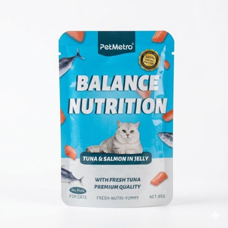 PetMetro Tuna Jelly Pouch - Tuna & Salmon