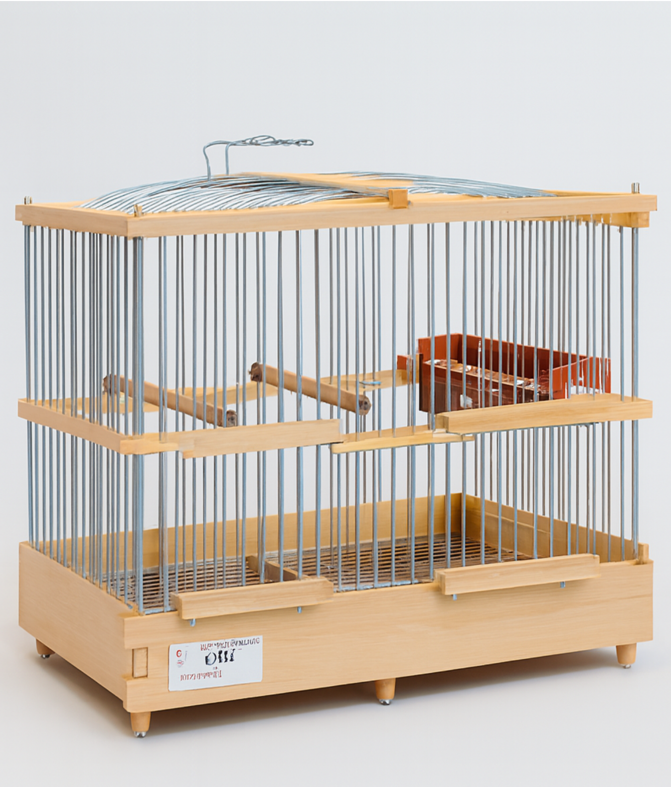 Wood Cage 43x30x40cm
