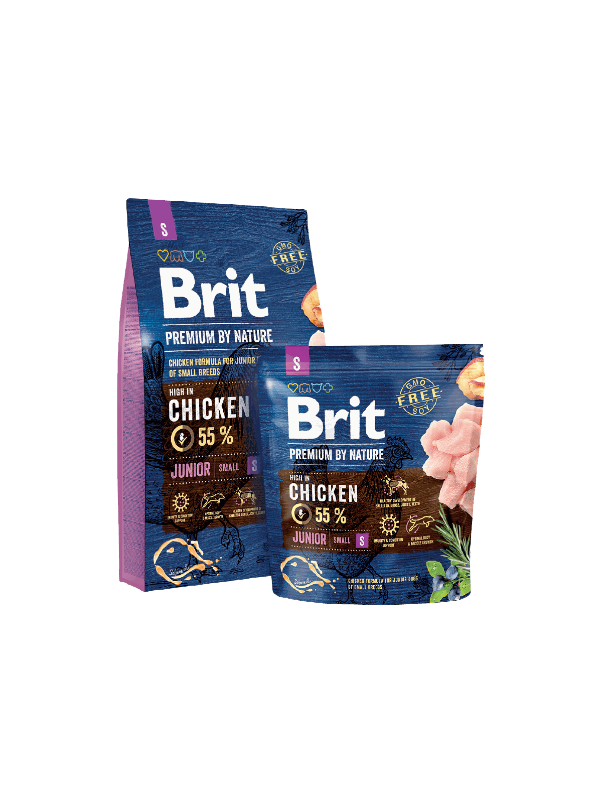 Brit Premium by Nature Junior S Chicken - 3 Kg
