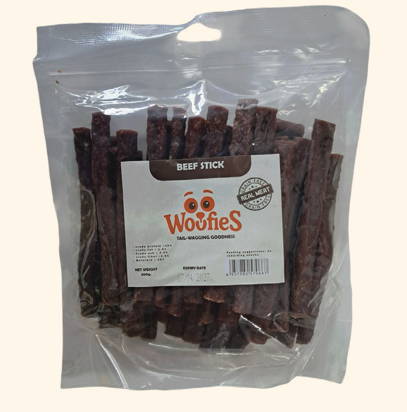 Woofies Beef Stick 500g