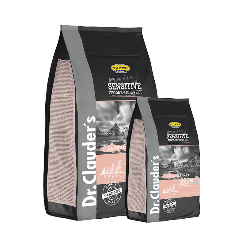 Dr Clauders Best Choice Mini Junior Salmon & Rice