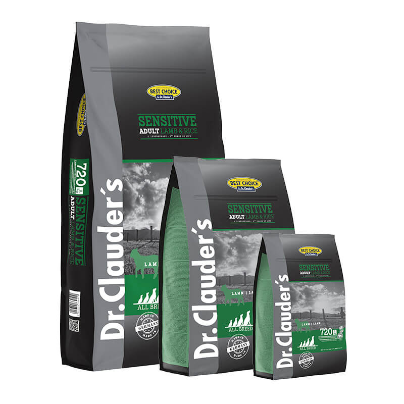 Dr Clauders Best Choice Sensitive Adult Lamb & Rice