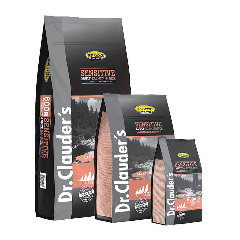 Dr Clauders Best Choice Sensitive Adult Salmon & Rice