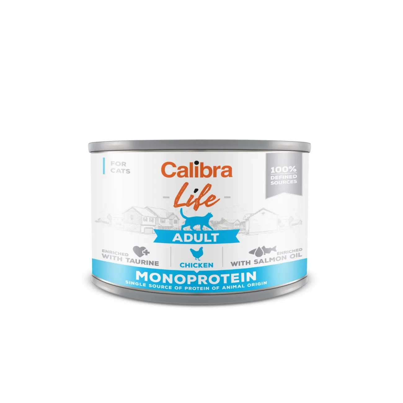 Calibra Cat Life Can Adult Chicken 200g