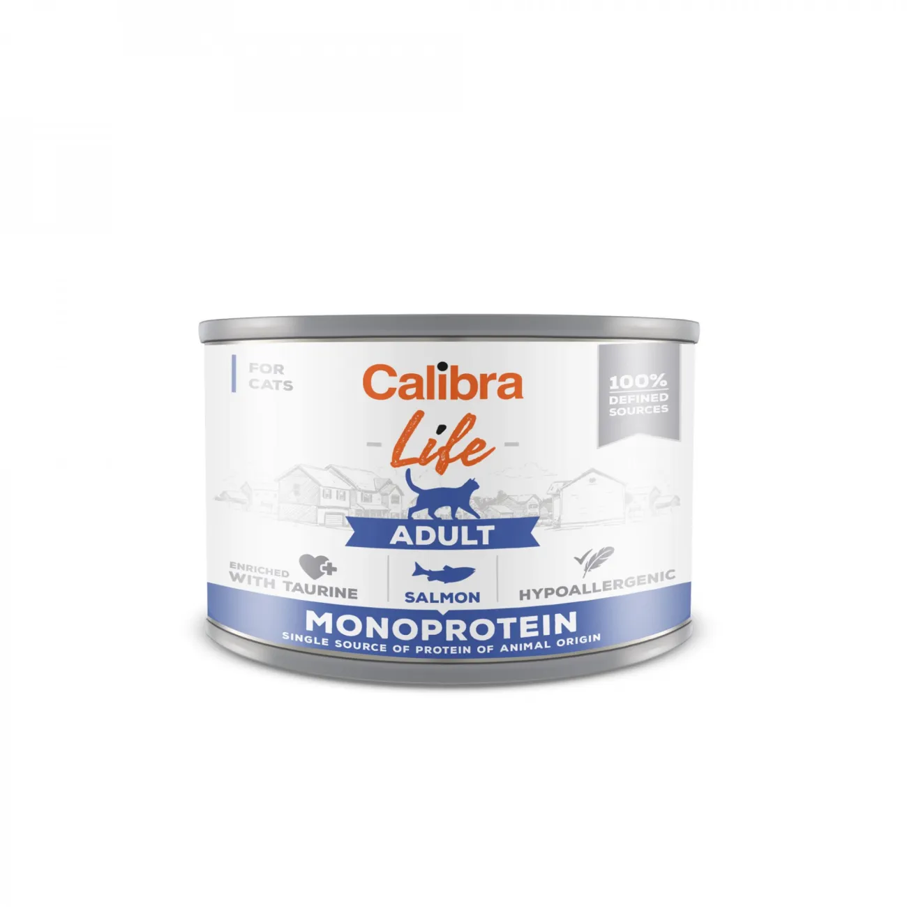 Calibra Cat Life Can Adult Salmon 200g