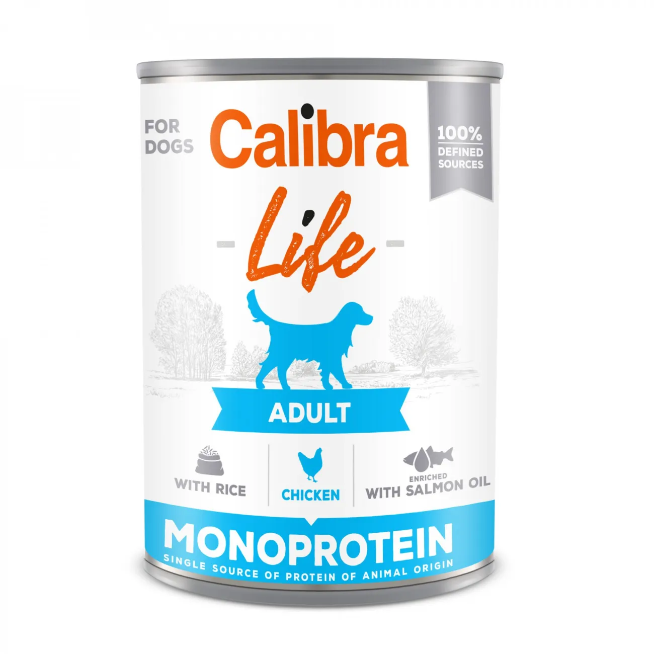 Calibra Dog Life Can Adult Chicken & Rice 400g