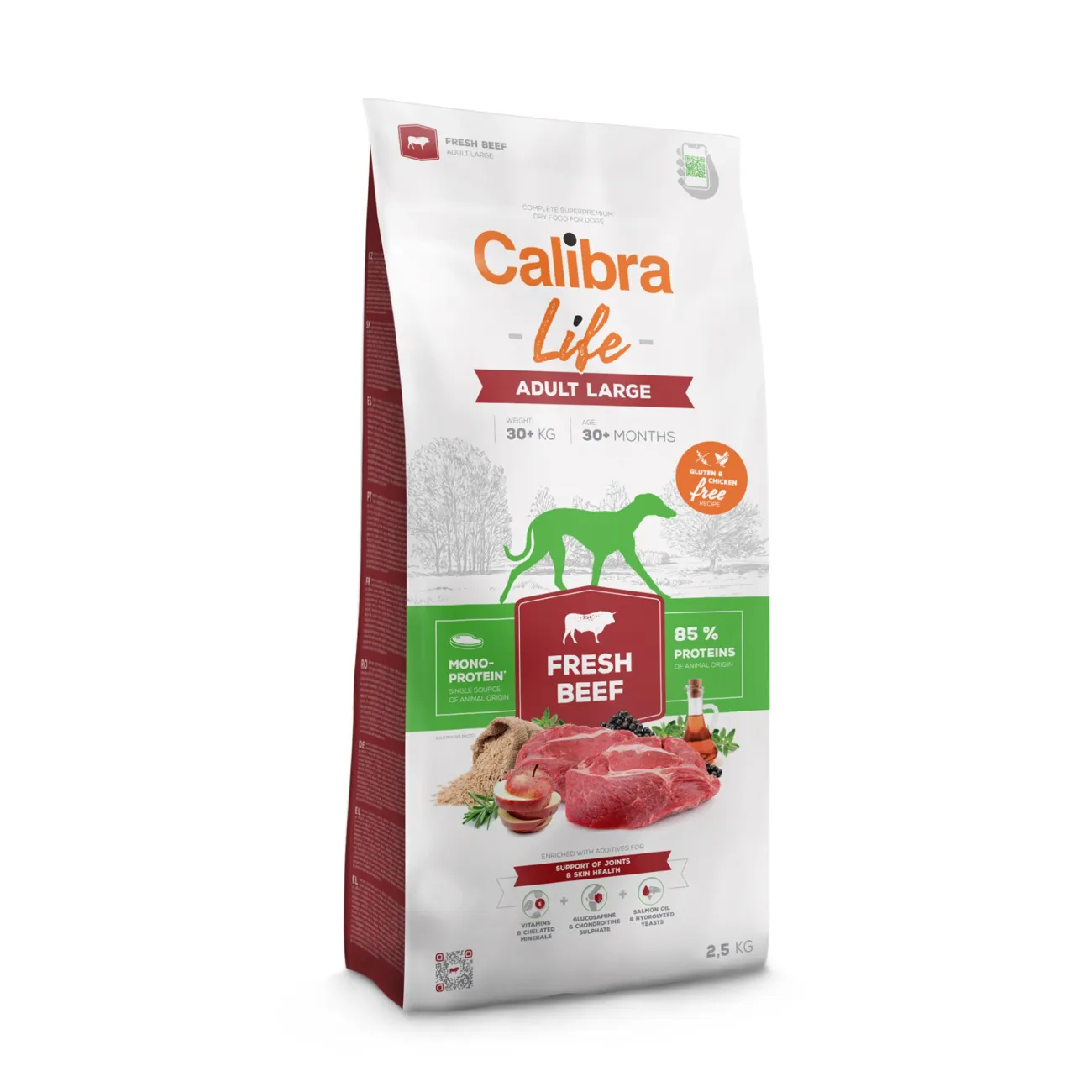 Calibra Dog Life Adult Large Breed Fresh Beef