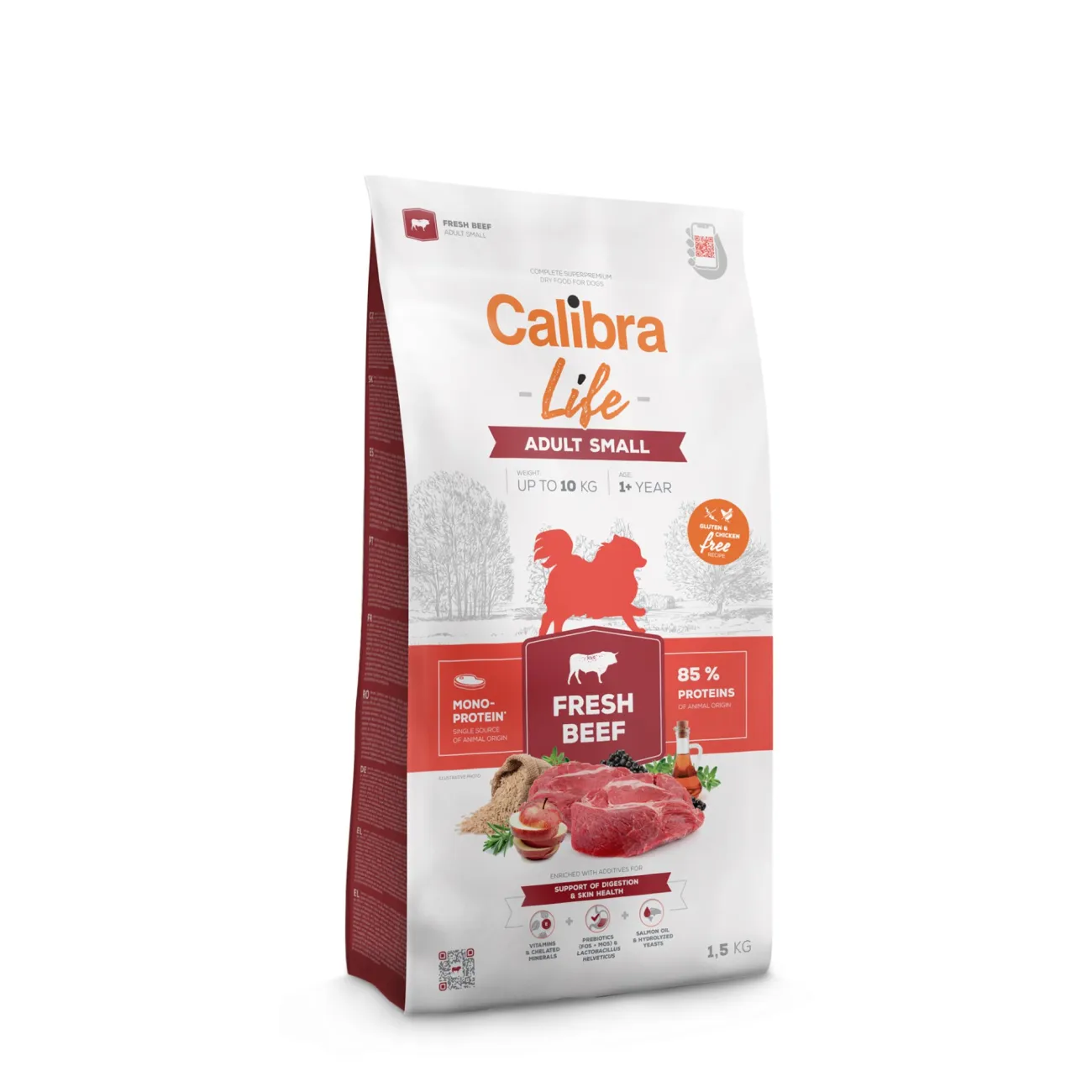 Calibra Dog Life Adult Small Breed Fresh Beef