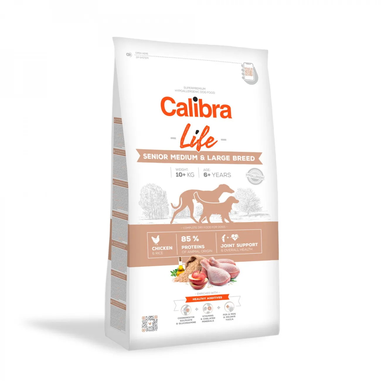Calibra Dog Life Senior Medium & Large Breed Chicken