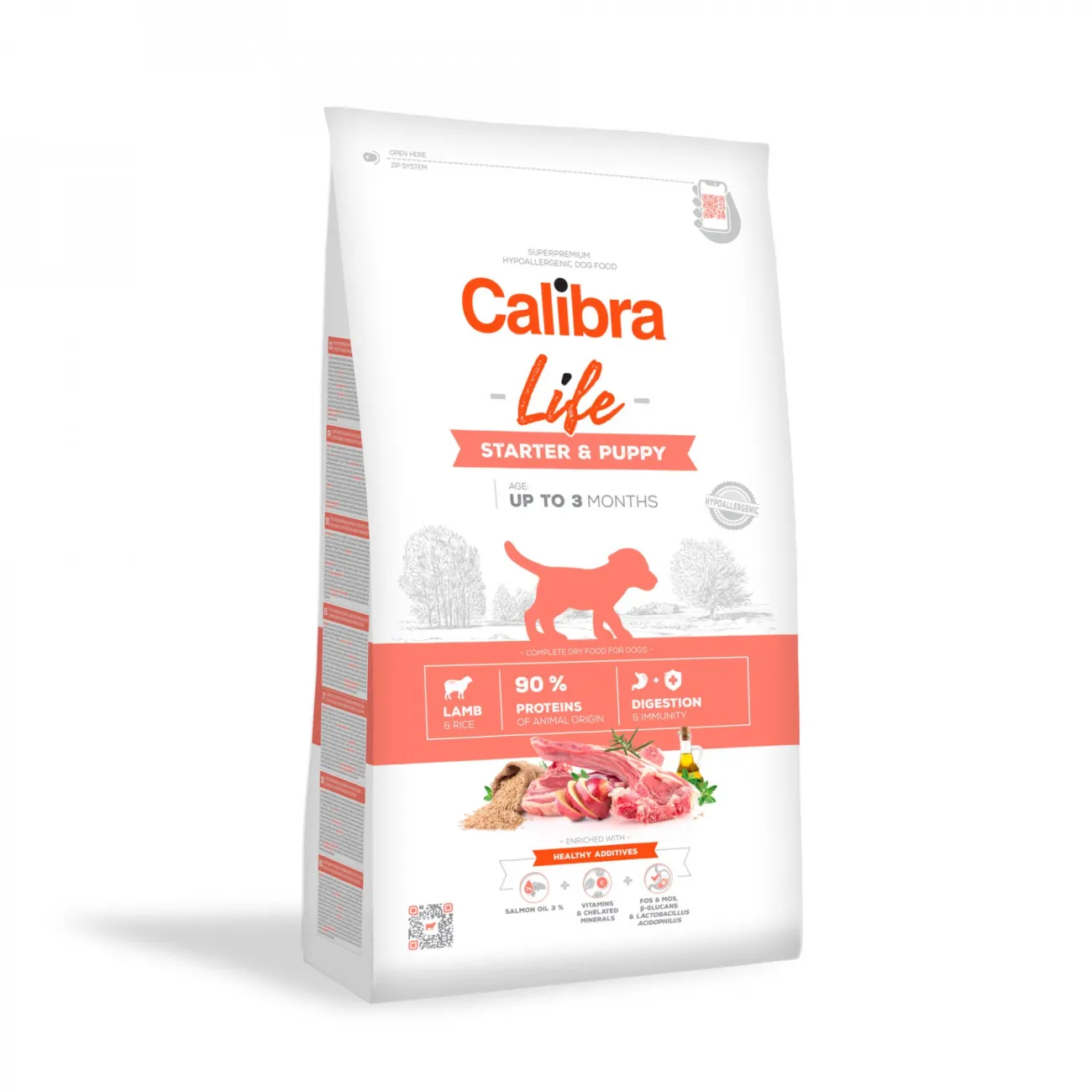 Calibra Dog Life Starter & Puppy Lamb