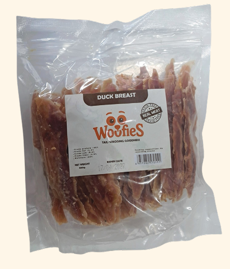 Woofies Duck Breast 500g