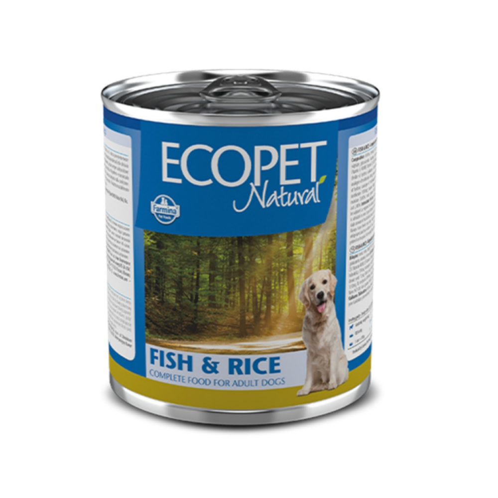 EcoPet Natural Fish & Rice Wet Food 300g