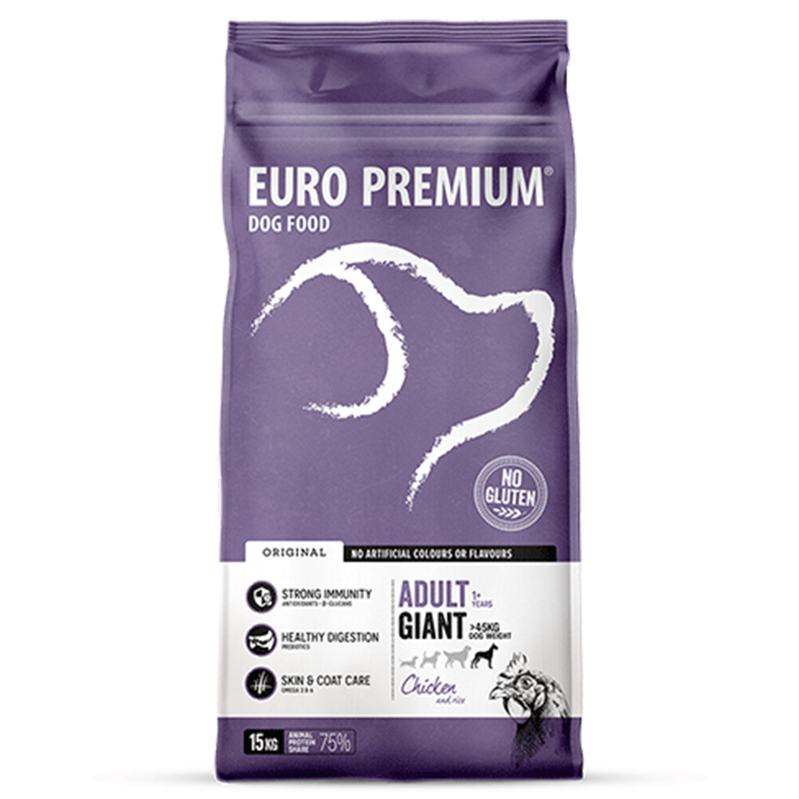 Euro Premium Giant Adult Dog Chicken & Rice