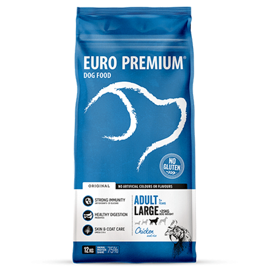 Euro Premium Large Adult Dog Chicken & Rice