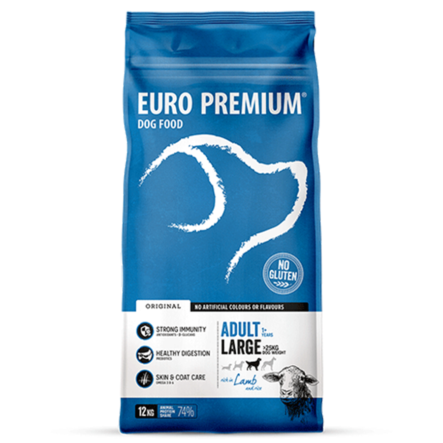 Euro Premium Large Adult Dog Lamb & Rice