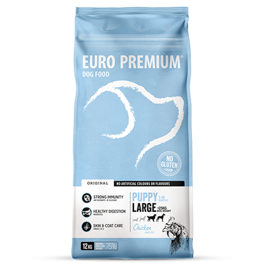 Euro Premium Large Puppy Chicken & Rice