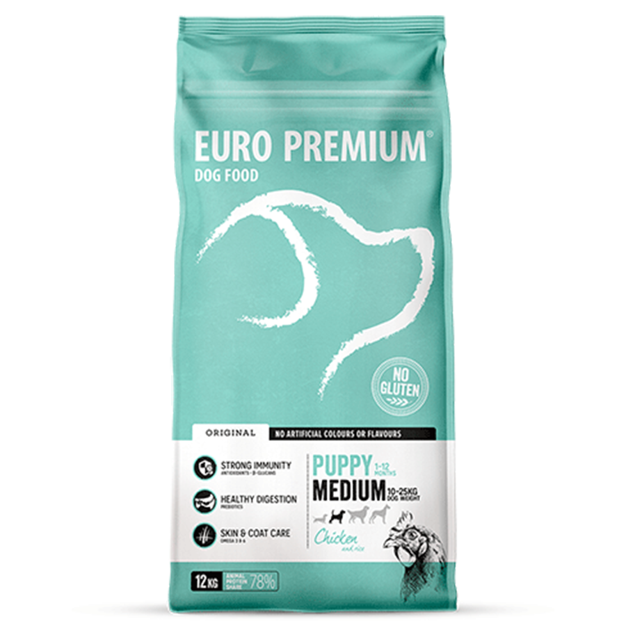 Euro Premium Medium Puppy Chicken & Rice