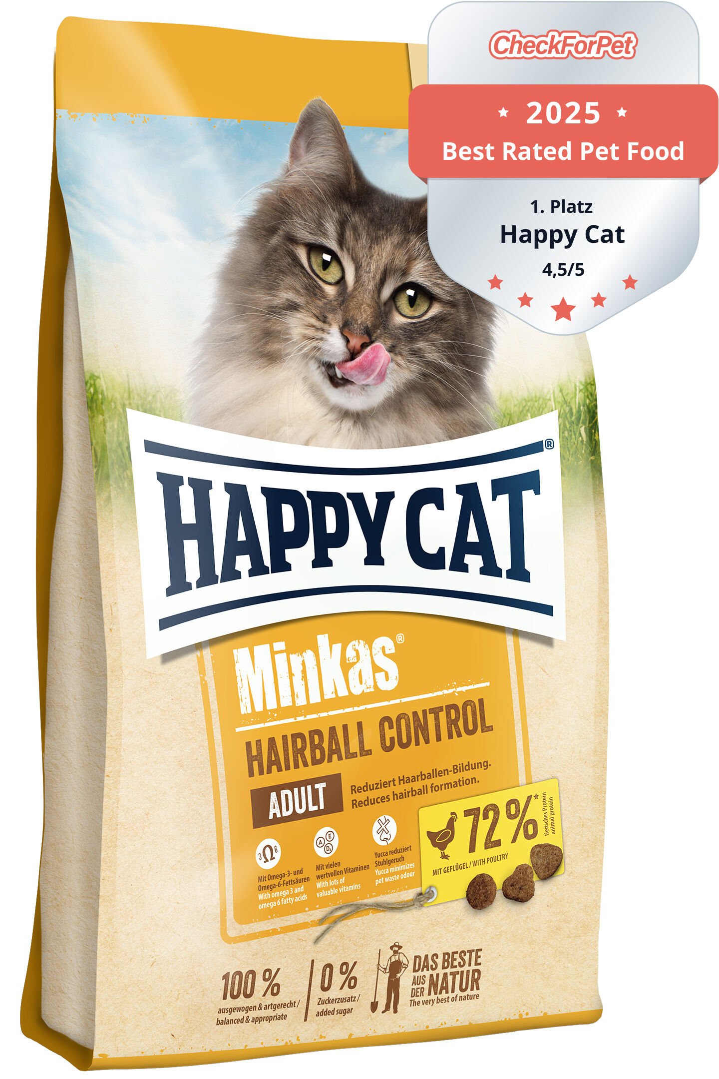 Happy Cat Minkas Hairball Control 10kg