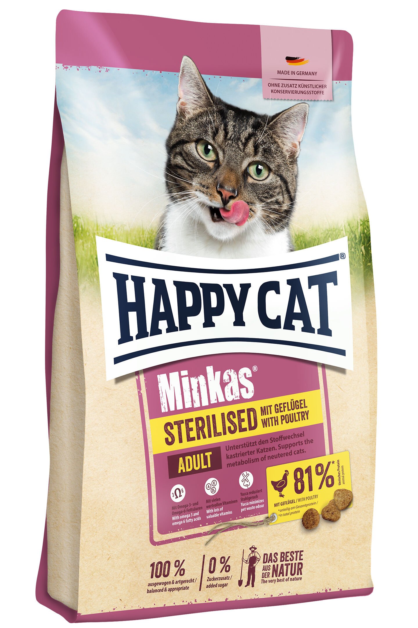 Happy Cat Minkas Sterilised 4kg