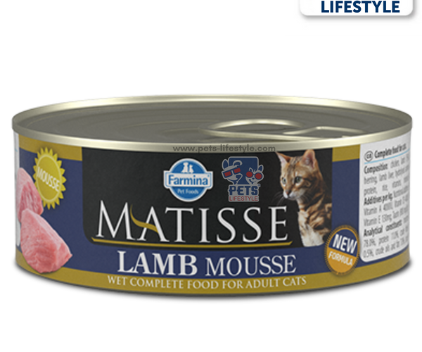 Matisse Cat Mousse Lamb 85g
