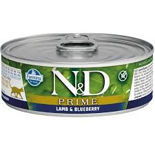 N&D Prime Cat Lamb & Blueberry Wet Food 80g