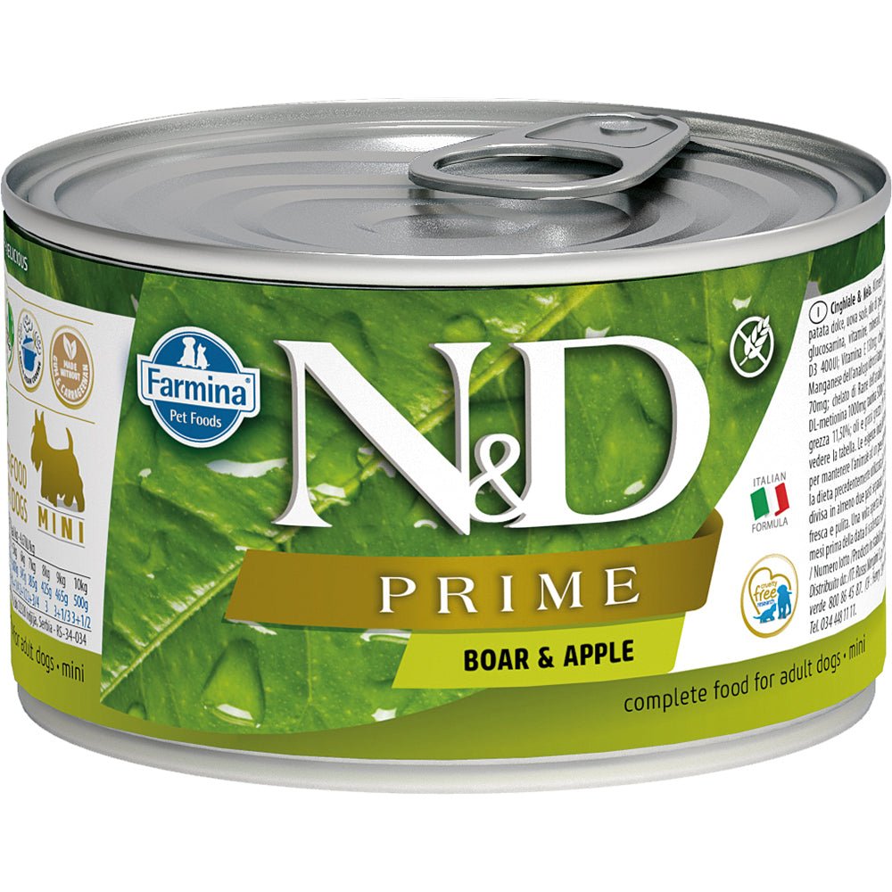 N&D Prime Dog Boar & Apple Wet Food 285g