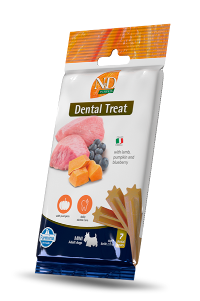 N&D Pumpkin Dog Lamb & Blueberry Dental Treat