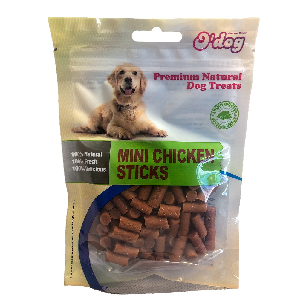 O\'Dog Mini Chicken Sticks 100g