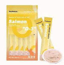 PetMetro Cat Creamy Treats - Salmon & Fish Oil