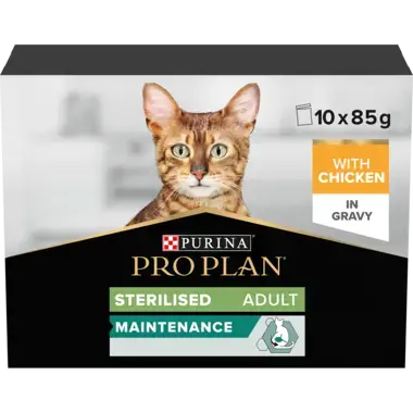 Purina Proplan Cat Wet Nutri Savour Sterilised Maintenance Beef & Chicken 85g