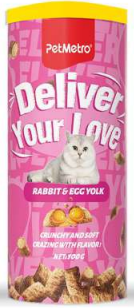 PetMetro Crunchy Biscuits - Rabbit 100g