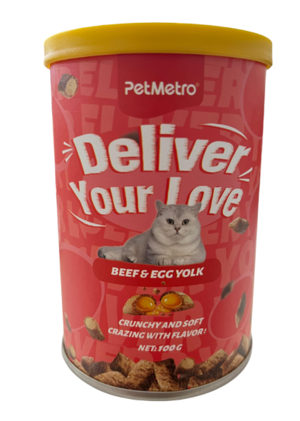 PetMetro Crunchy Biscuits - Beef 100g