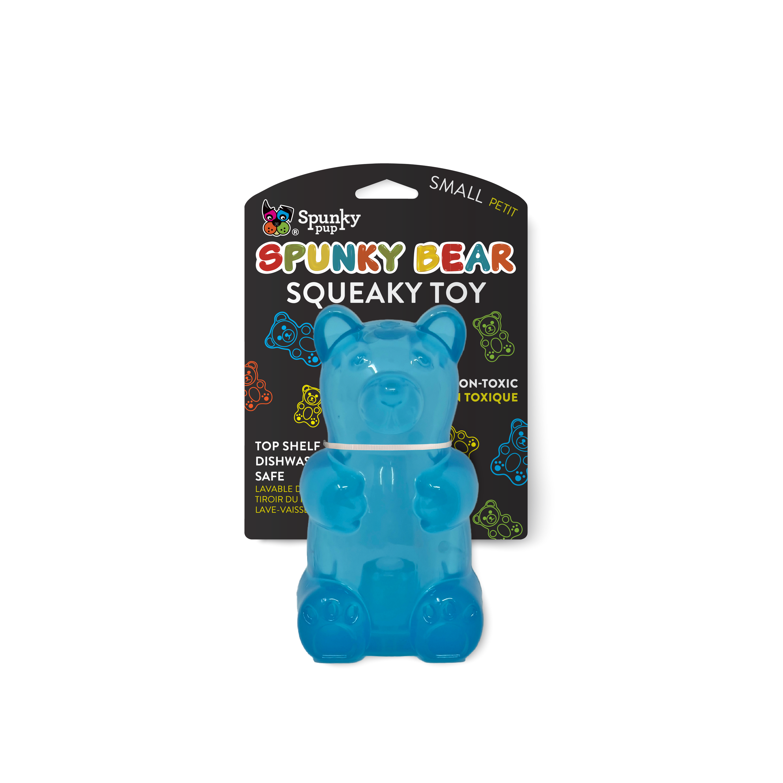 Spunky Pup Spunky Bear Squeaker - Small