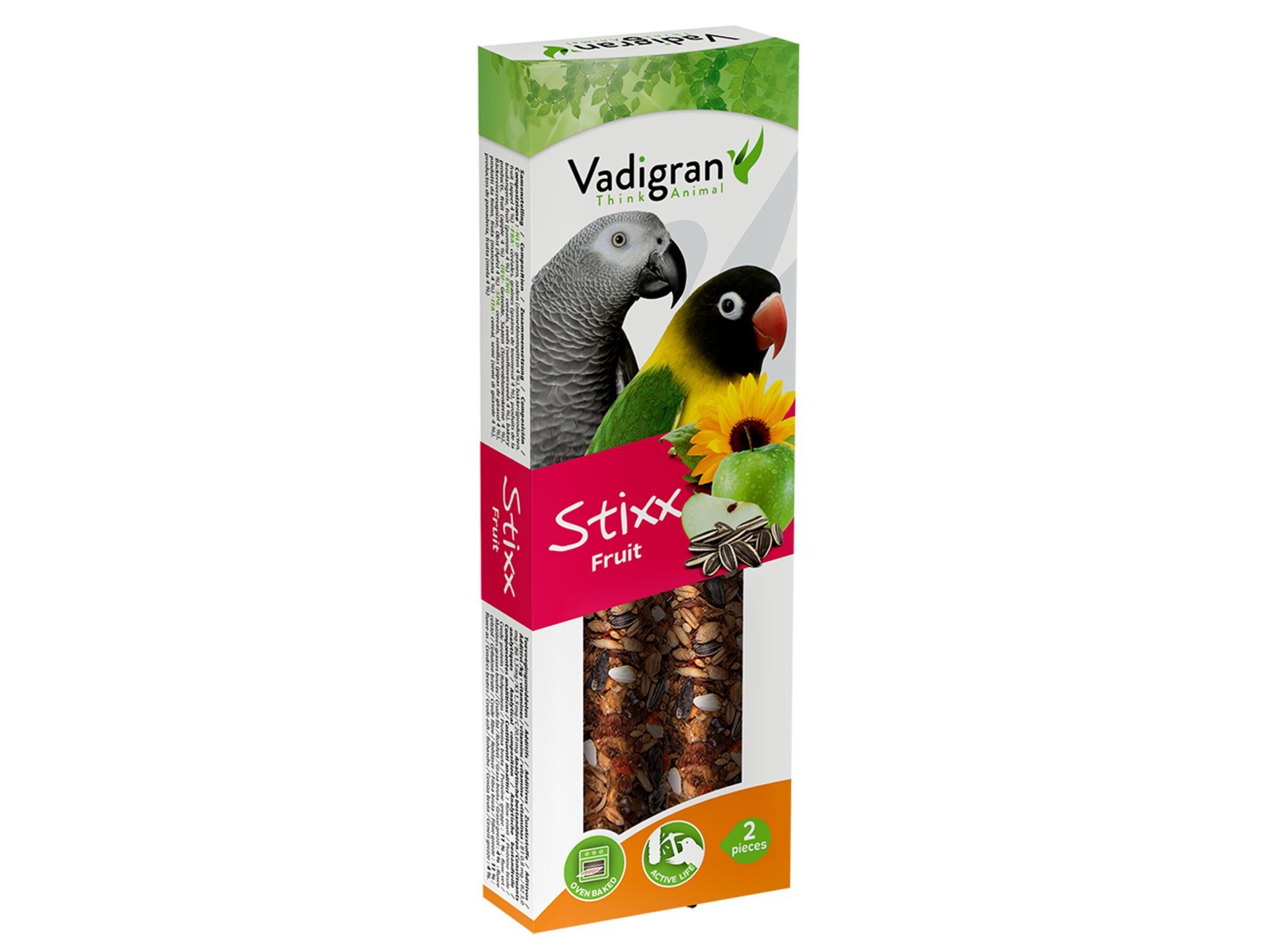 Stixx Parakeet & Parrots Fruit