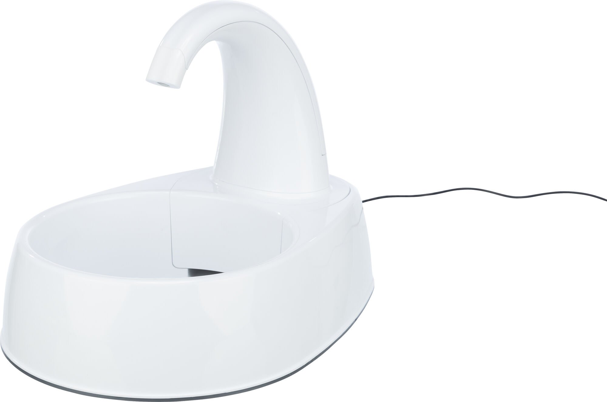 Trixie Curved Stream drinking fountain, plastic 2.5 l/25 x 24.5 x 35