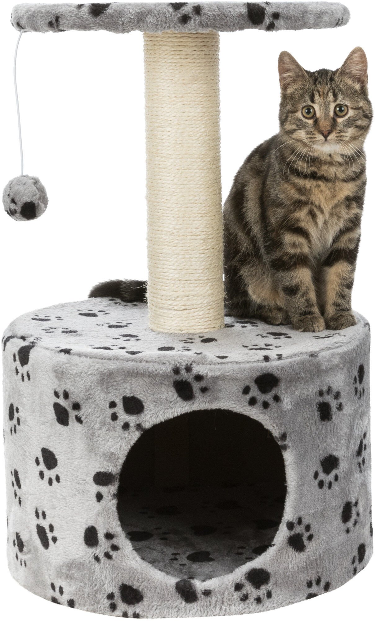 Trixie Junior Scratching Post Toledo, grey 61 cm