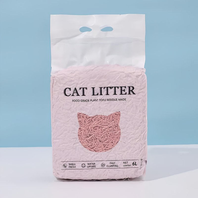 Tofu Peach Cat Litter (6L)