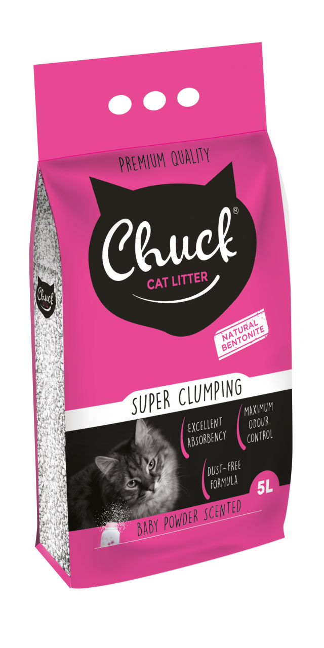 Chuck Cat Baby Powder Scented