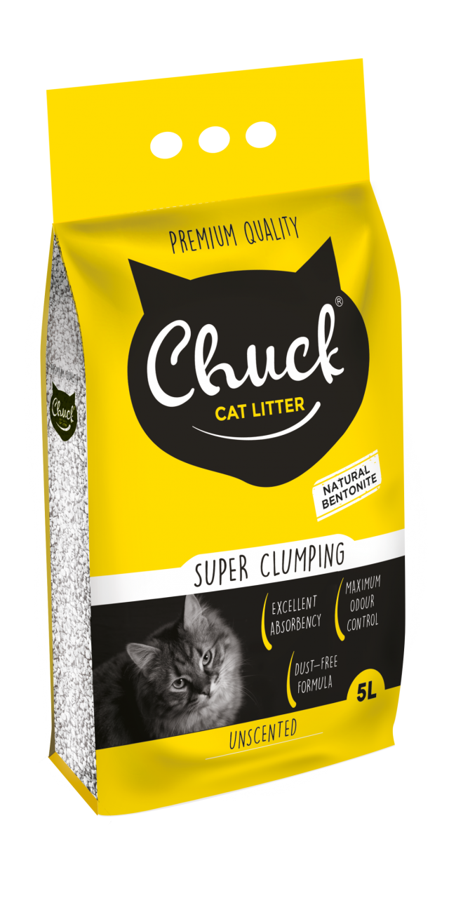 Chuck Cat Unscented Cat Litter