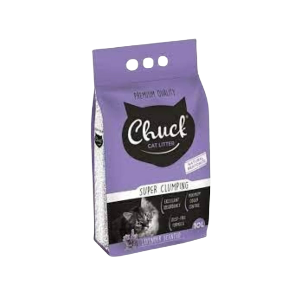 Chuck Cat Litter Super Clumping Lavender