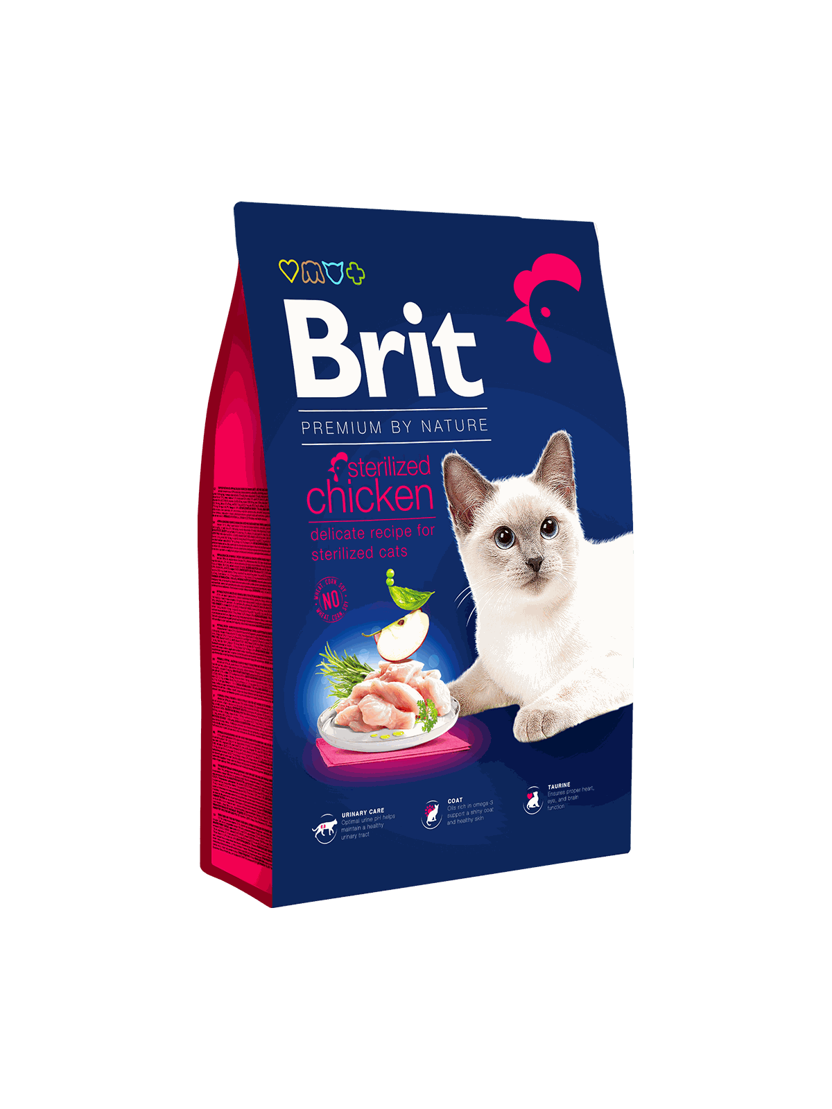 Brit Premium by Nature Cat Sterilized Chicken - 1.5kg